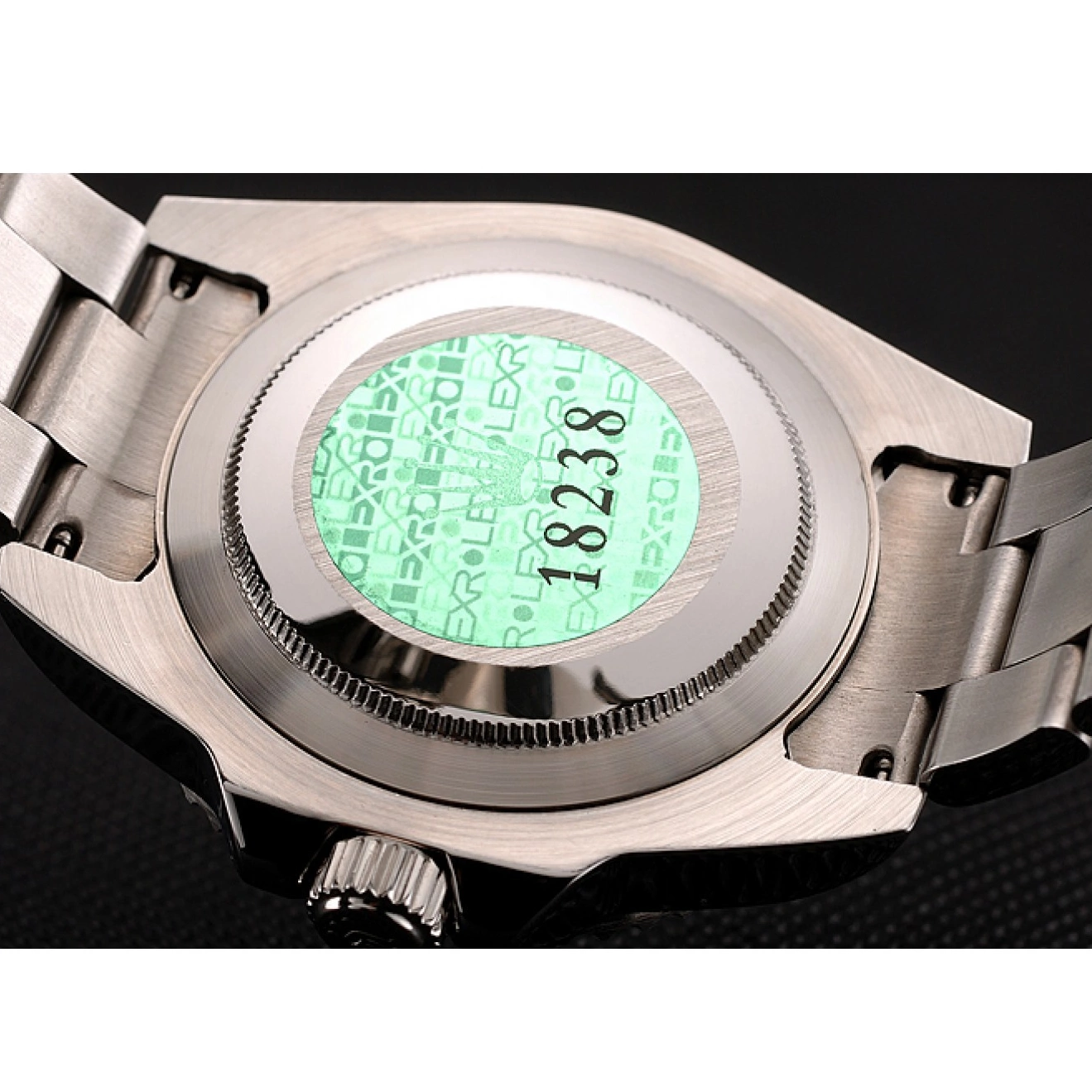 MiroTime 0711 Swiss Rolex Submariner Bamford White Dial Stainless Steel Bracelet 1453978
